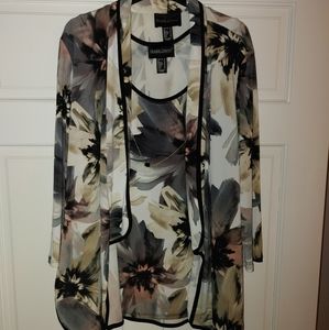 Frank Lyman Size 16 Shell and Jacket